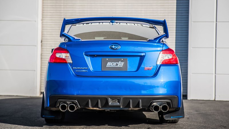 2015-2021 Subaru WRX Cat-Back Exhaust System S-Type Part # 140595