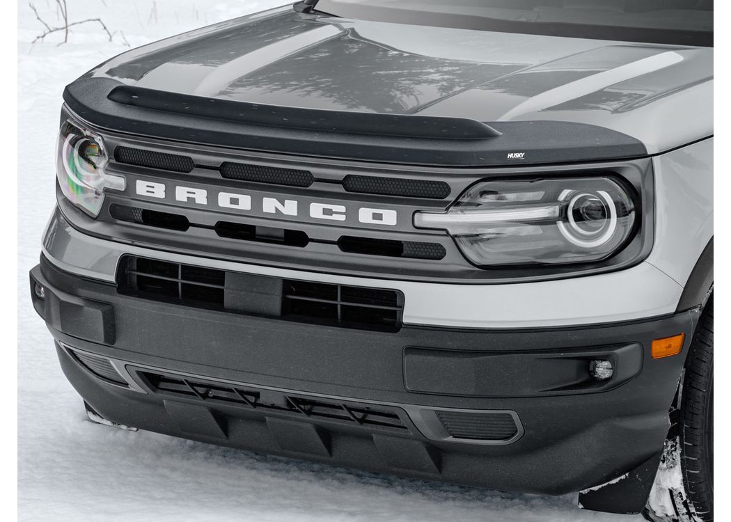 Husky Liners Aeroskin II Hood Protector Low Profile Deflector/Bug Shield |2830148| - Fits 2020-2026 Jeep Gladiator, 2018-2025 Wrangler JL 2-Door, Fits UL & 4XE Models | Hood Protector, 1-pc Textured Black