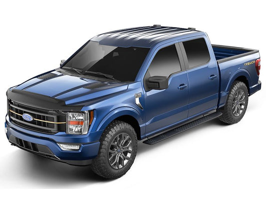 Husky Liners Aeroskin II Hood Protector Low Profile Deflector/Bug Shield |2830229| - Fits 2024-2026 Ford F-150, Hood Protector 1-pc Black