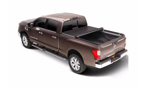 RealTruck TruXedo TruXport Soft Roll Up Truck Bed Tonneau Cover | 297101 | Fits 2004 - 2015 Nissan Titan w/o Track System 5' 7" Bed (67.1")