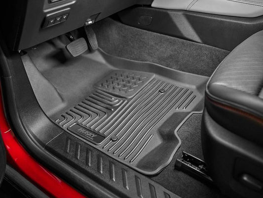 Husky Liners Weatherbeater Floor Mats |95391| - Fits 2019-2026 Acura RDX | Front & 2nd Row, 3-pc Black