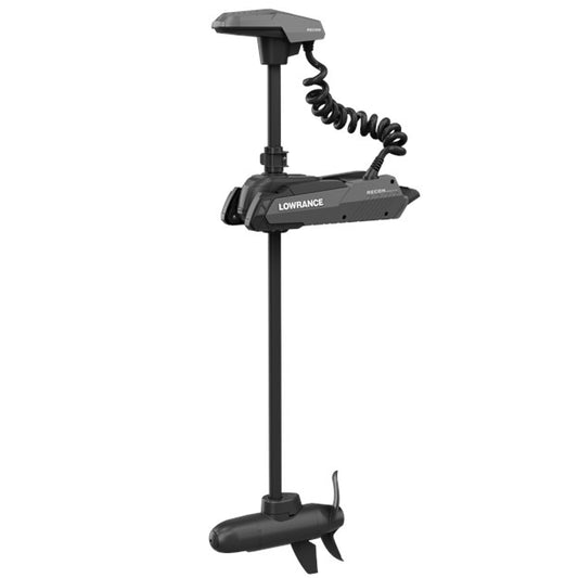 Lowrance Recon Freshwater 60-inch Trolling Motor with FreeSteer Joystick Remote, Wireless Foot Pedal, HDI Nosecone, 000-16174-001
