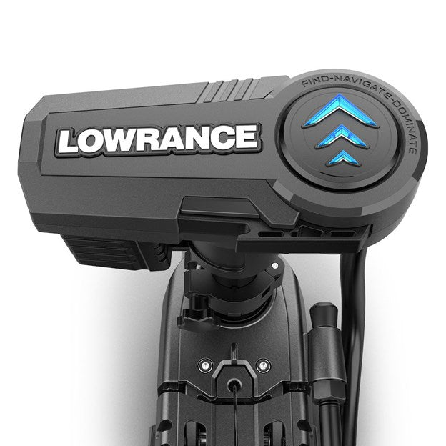 Lowrance Ghost X Freshwater Trolling Motor 47-inch Shaft, Bow Mount, with Active Imaging Nosecone and Configurable Foot Pedal, 000-16475-001
