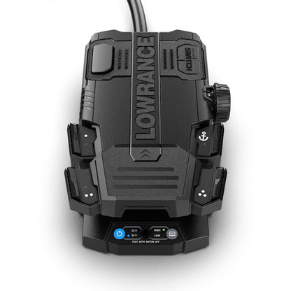 Lowrance Ghost X Freshwater Trolling Motor 47-inch Shaft, Bow Mount, with Active Imaging Nosecone and Configurable Foot Pedal, 000-16475-001