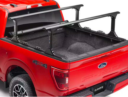 RealTruck TruXedo Elevate TS Rails | 1118359 | Fits 6'4" to 7' Beds - Standard Short Beds (72" Rail Length) | RAILS & Cleats Only