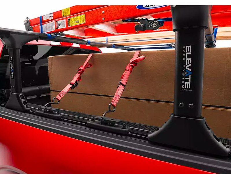 RealTruck TruXedo Elevate TS Rails | 1118359 | Fits 6'4" to 7' Beds - Standard Short Beds (72" Rail Length) | RAILS & Cleats Only