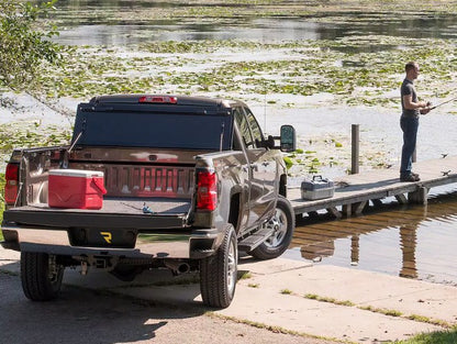 RealTruck BAKFlip Fibermax Hard Folding Tonneau Cover - 1126339