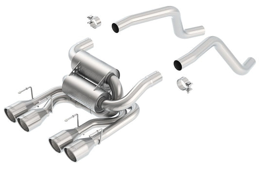 2005-2008 Chevrolet Corvette Base Axle-Back Exhaust System S-Type Classic Part # 11744