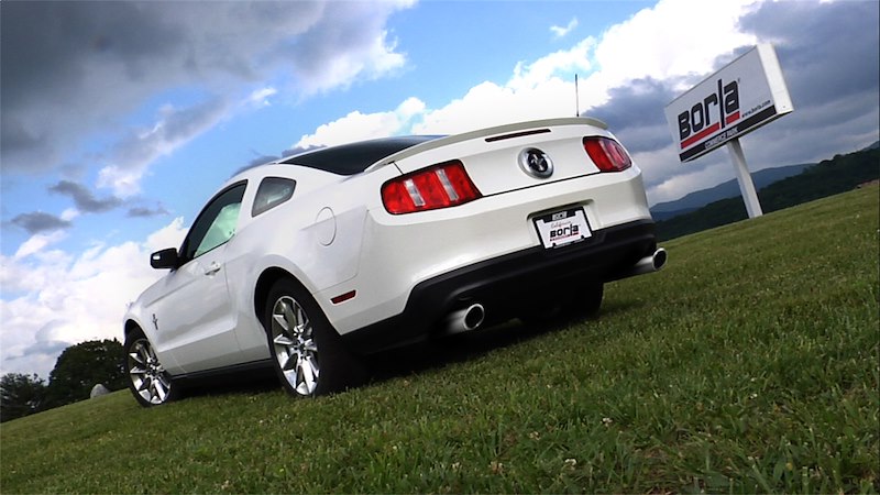 2011-2014 Ford Mustang V6 Axle-Back Exhaust System S-Type Part # 11796