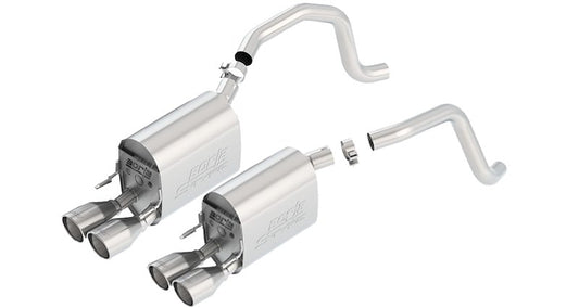 2005-2008 Chevrolet Corvette Base Axle-Back Exhaust System S-Type II Part # 11815