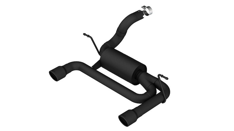 2018-2026 Jeep Wrangler Axle-Back Exhaust System S-Type Part # 11956CB