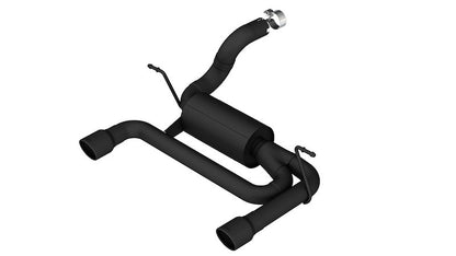 2018-2026 Jeep Wrangler Axle-Back Exhaust System ATAK Part # 11957CB