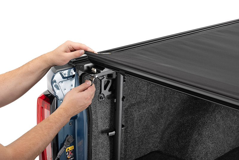RealTruck TruXedo Pro X15 TS Soft Roll Up Truck Bed Tonneau Cover | 1286916 | Fits 2019-2026 Ram 1500 (w/o Multifunction Tailgate) 6' 4" Bed (76.8")