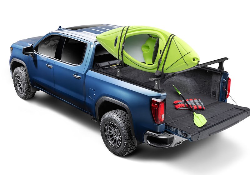 RealTruck TruXedo Pro X15 TS Soft Roll Up Truck Bed Tonneau Cover | 1297316 | Fits 2017-2024 Nissan Titan with or Without Track System 5' 7" Bed (68.4")