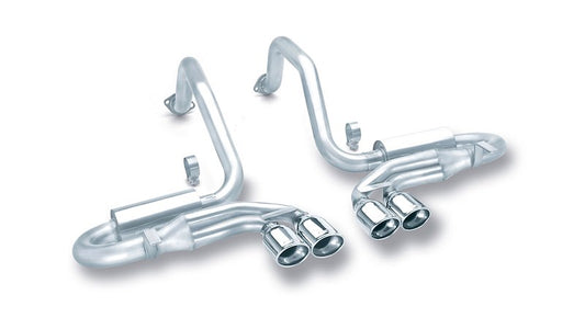 1997-2004 Chevrolet Corvette Base Cat-Back Exhaust System S-Type Classic Part # 140039