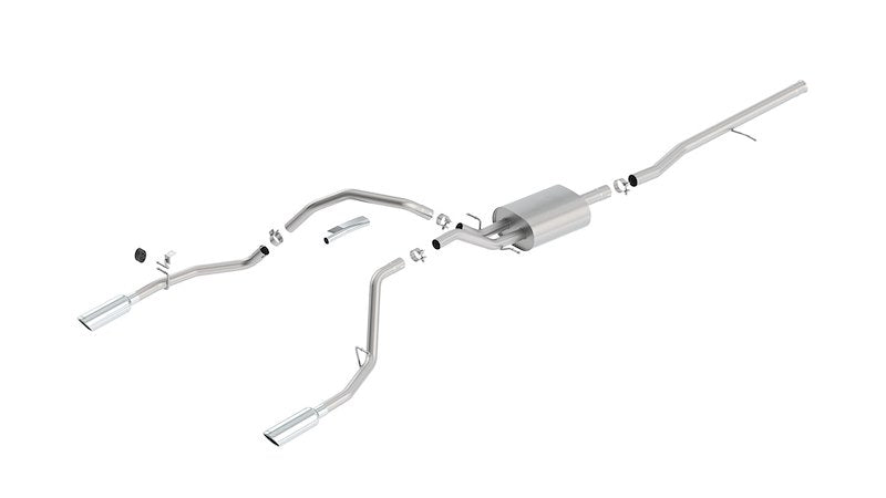 2014-2019 Chevrolet Silverado 1500/ 2014-2019 GMC Sierra 1500 Cat-Back Exhaust System S-Type Part # 140536