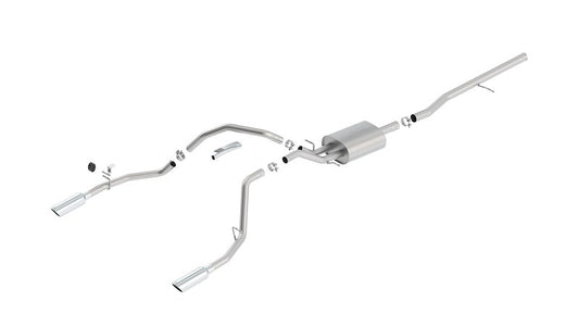 2014-2019 Chevrolet Silverado 1500/ 2014-2019 GMC Sierra 1500 Cat-Back Exhaust System S-Type Part # 140536