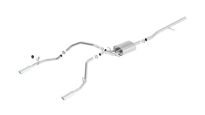 2014-2019 Chevrolet Silverado 1500/ 2014-2019 GMC Sierra 1500 Cat-Back Exhaust System ATAK Part # 140537