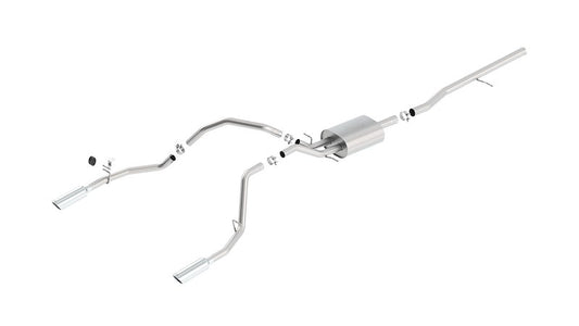 2014-2019 Chevrolet Silverado 1500/ 2014-2019 GMC Sierra 1500 Cat-Back Exhaust System ATAK Part # 140537