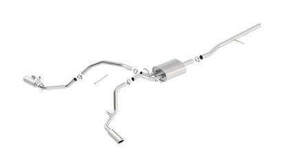 2014-2019 Chevrolet Silverado 1500/ 2014-2019 GMC Sierra 1500 Cat-Back Exhaust System Touring Part # 140544