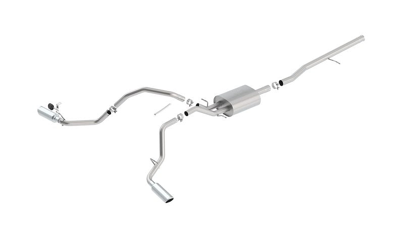 2014-2019 Chevrolet Silverado 1500/ 2014-2019 GMC Sierra 1500 Cat-Back Exhaust System S-Type Part # 140545