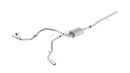 2014-2019 Chevrolet Silverado 1500/ 2014-2019 GMC Sierra 1500 Cat-Back Exhaust System S-Type Part # 140545
