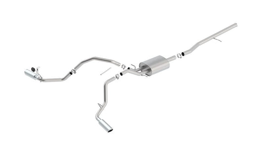 2014-2019 Chevrolet Silverado 1500/ 2014-2019 GMC Sierra 1500 Cat-Back Exhaust System S-Type Part # 140545