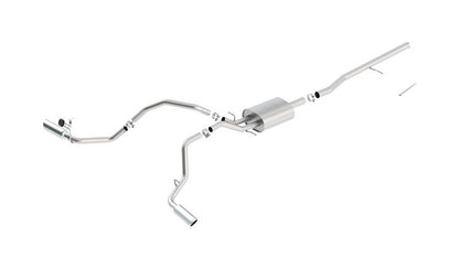 2014-2019 Chevrolet Silverado 1500/ 2014-2019 GMC Sierra 1500 Cat-Back Exhaust System ATAK Part # 140546