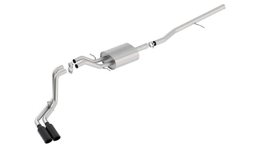 2014-2019 Chevrolet Silverado 1500/ 2014-2019 GMC Sierra 1500 Cat-Back Exhaust System S-Type Part # 140550BC