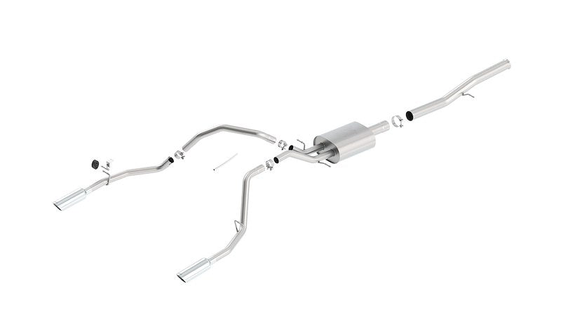 2014-2018 Chevrolet Silverado 1500/ 2014-2018 GMC Sierra 1500 Cat-Back Exhaust System ATAK Part # 140572