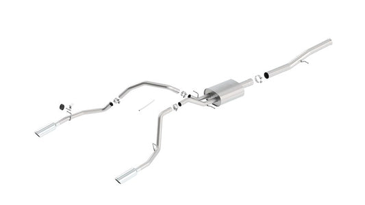 2014-2018 Chevrolet Silverado 1500/ 2014-2018 GMC Sierra 1500 Cat-Back Exhaust System ATAK Part # 140572