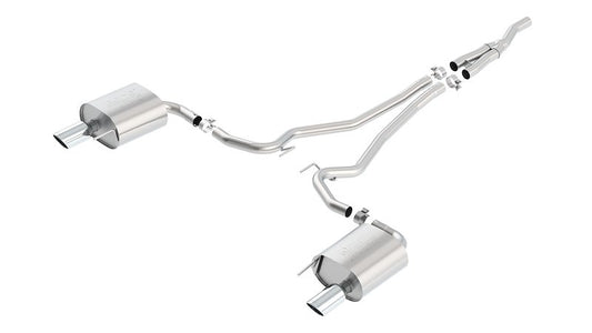 2015-2023 Ford Mustang EcoBoost Cat-Back Exhaust System ATAK Part # 140585