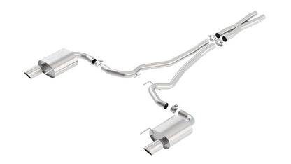 2015-2017 Ford Mustang GT Cat-Back Exhaust System S-Type Part # 140590