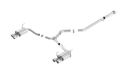 2015-2021 Subaru WRX Cat-Back Exhaust System S-Type Part # 140595