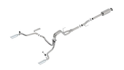 2015-2020 Ford F-150 Cat-Back Exhaust System ATAK Part # 140616