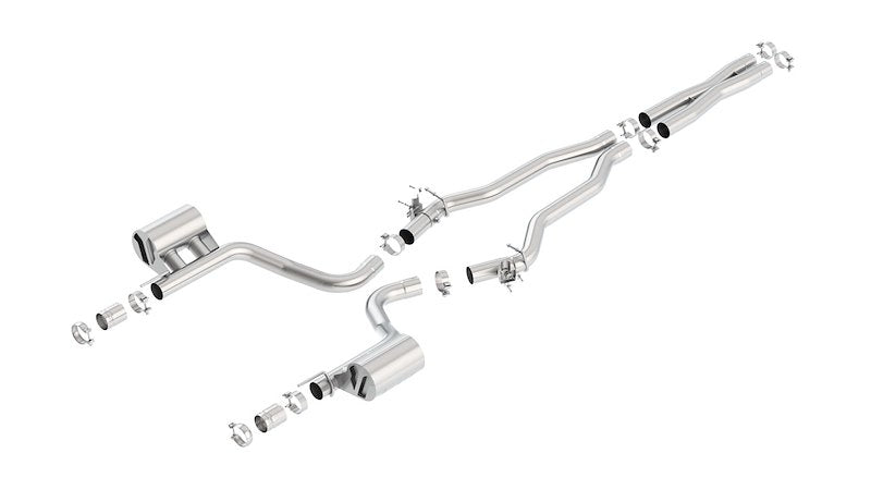 2015-2023 Dodge Challenger SRT Hellcat Cat-Back Exhaust System ATAK Part # 140646