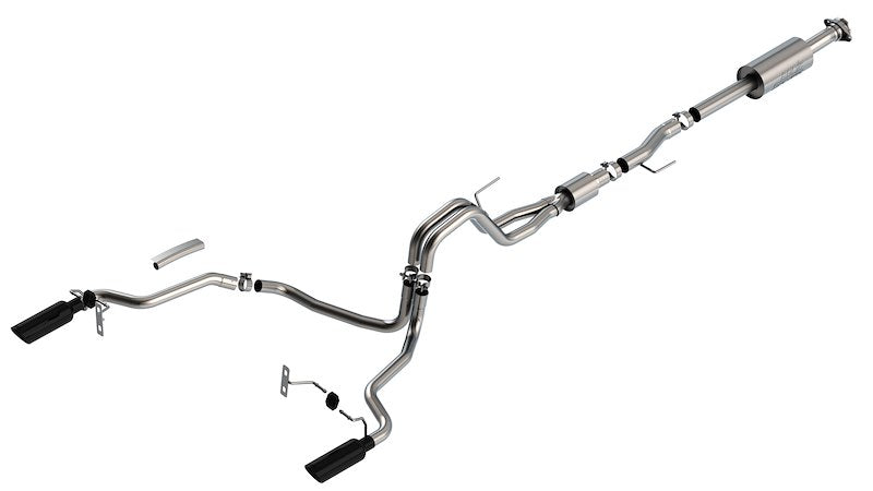 2021-2026 Ford F-150 Cat-Back Exhaust System S-Type Part # 140866BC