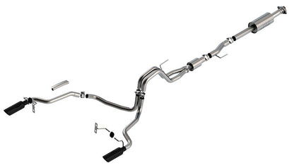 2021-2026 Ford F-150 Cat-Back Exhaust System S-Type Part # 140866BC