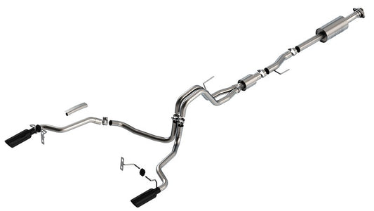 2021-2026 Ford F-150 Cat-Back Exhaust System S-Type Part # 140866BC