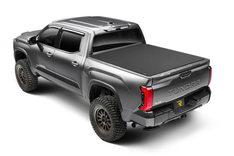 RealTruck TruXedo Pro X15 Soft Roll Up Truck Bed Tonneau Cover | 1464001 | Fits 2022-2024 Toyota Tundra w/Rail System 5' 7" Bed (66.7")