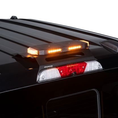 Putco Tri-Hornet LED Stealth Rooftop Strobe Light Bar (Amber, White & Blue), 16" Tri Color Strobe Light |950216|