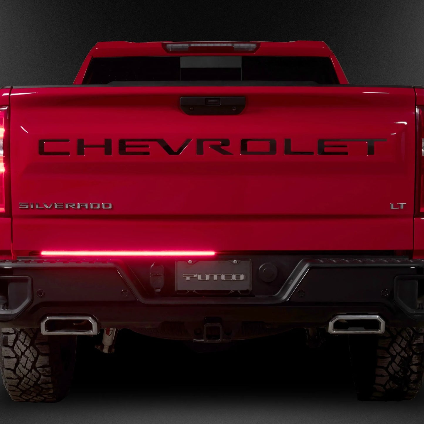 Putco 60" Blade LED Tailgate Light Bar Red/White LEDs & Plug-N-Play Quick Connect Harness|9202060-05| - Fits Chevy Silverado/GMC Sierra 2020-2026