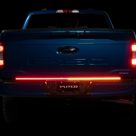 Putco Blade Red White & Amber LED Tailgate Light Bar (Universal Fit) - 60" Long |92009-60|