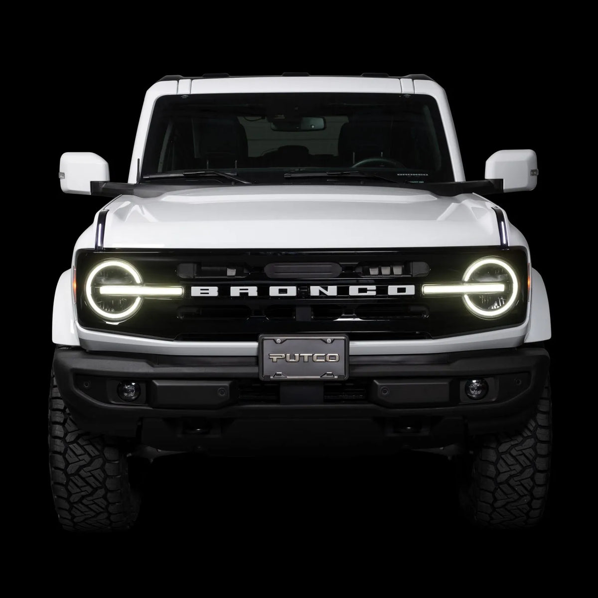 Putco Luminix LED DRL Lights, 1 Pair of Hood Limb Riser Replacements |50001| - Fits Ford Bronco 2021-2027