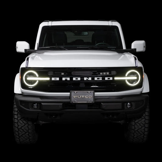 Putco Luminix LED DRL Lights, 1 Pair of Hood Limb Riser Replacements |50001| - Fits Ford Bronco 2021-2027