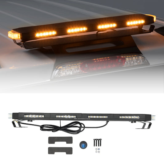 Putco 950124 Hornet Amber LED Stealth Rooftop Strobe Light Bar 24" |950124|