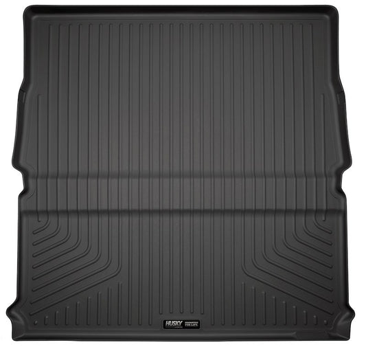 Husky Liners Weatherbeater Cargo Liner |24391| - Fits 2016-2022 Honda Pilot (to Back of 2nd Row Over Folded Flat 3rd Row) Cargo Liner 1pc. Black