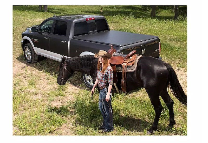 RealTruck TruXedo TruXport Soft Roll Up Truck Bed Tonneau Cover | 246601 | Fits 2002 - 2008 Dodge Ram 1500, 2003-09 2500/3500 6' 6" Bed (78")