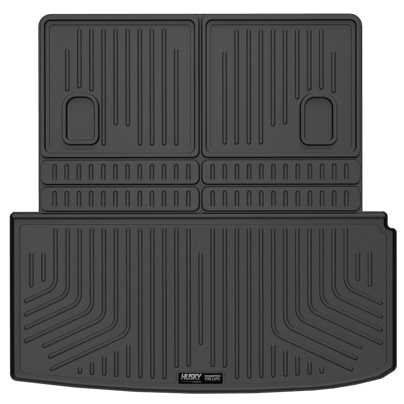 Husky Liners Weatherbeater Cargo Liner |25181| - Fits 2020 Acura MDX/ 2022-2026 Acura MDX (Fits to Back of 2nd Row - Folds Up &Down w/3rd Row) | Cargo Liner, 1pc. Black