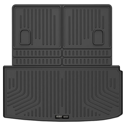 Husky Liners Weatherbeater Cargo Liner |25181| - Fits 2020 Acura MDX/ 2022-2026 Acura MDX (Fits to Back of 2nd Row - Folds Up &Down w/3rd Row) | Cargo Liner, 1pc. Black